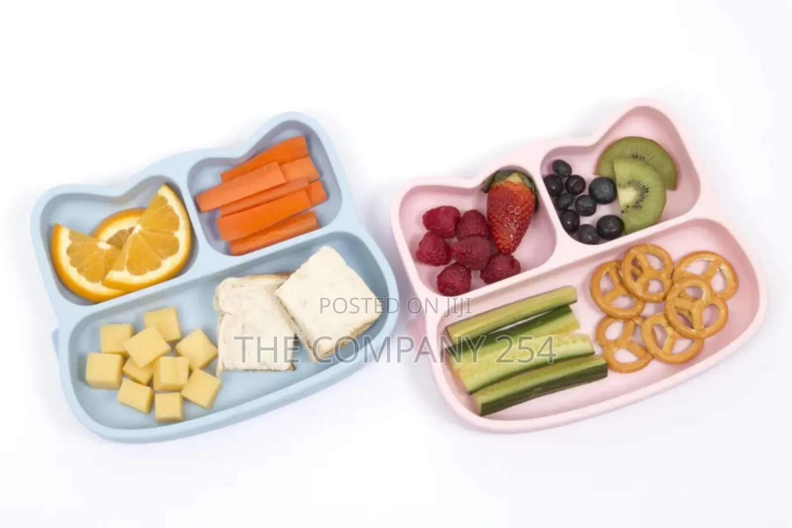 *Silicone Stickie Plate No Spill Snack Bowl Or Baby Feeding Training