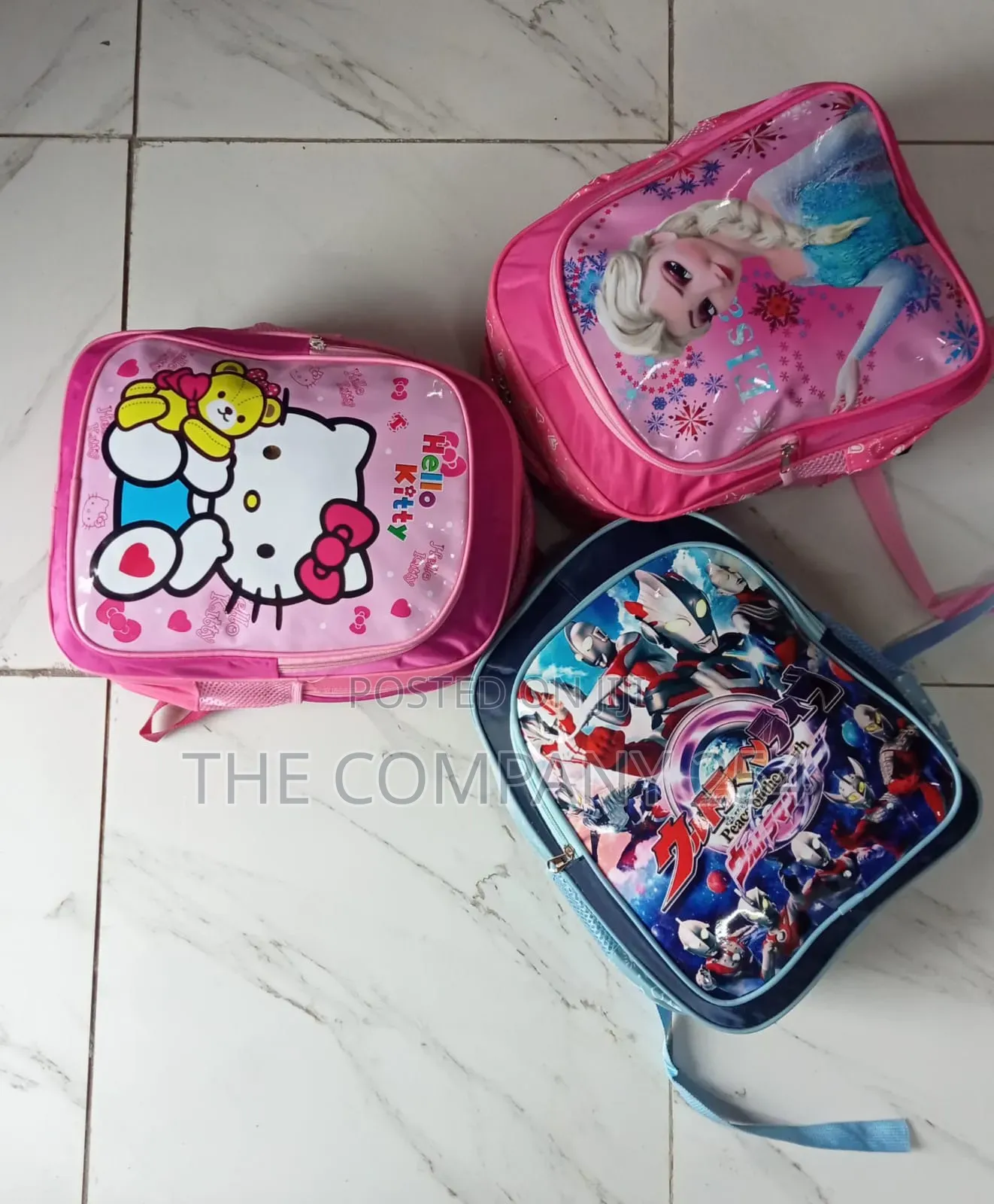 Carton Themed Unisex Medium Sized Kids Back Pack