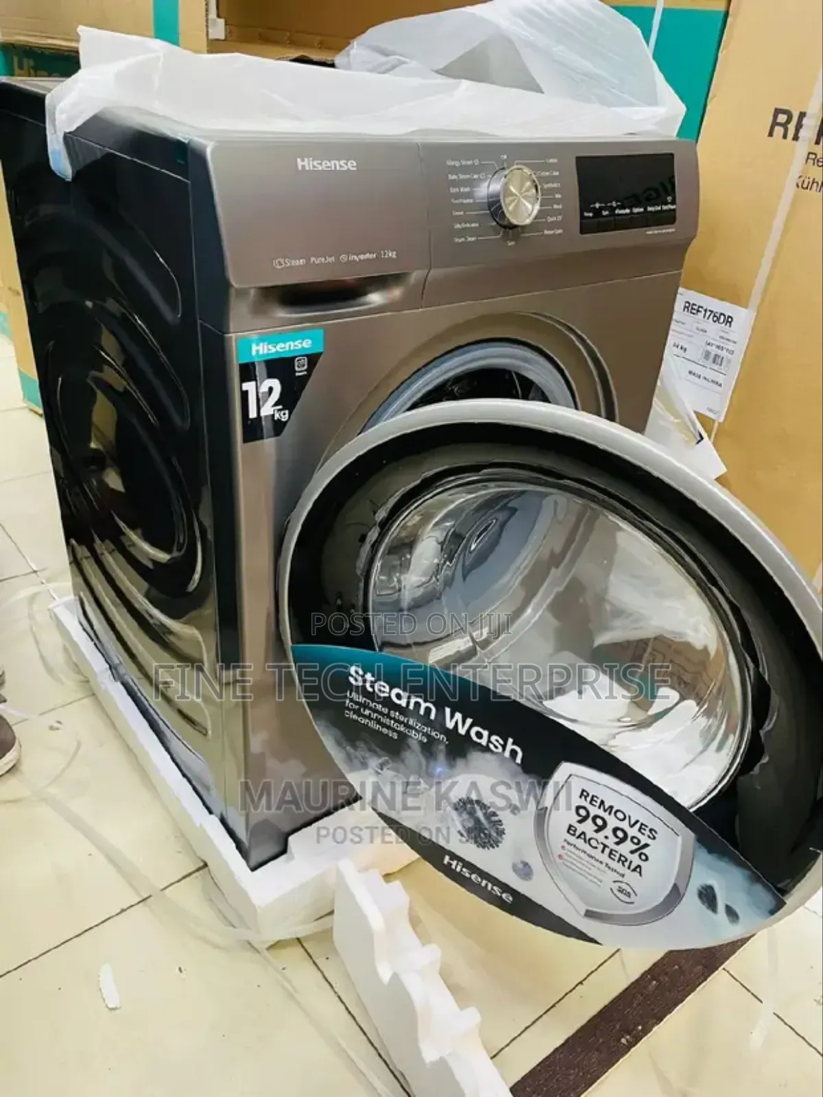 12/8 KGS Hisense Washing Machine Wash and Dry