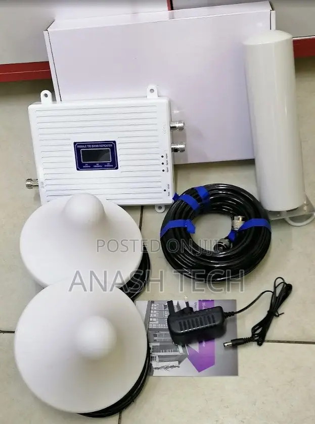 4g GSM Signal Booster With 2 Mushroom Ports