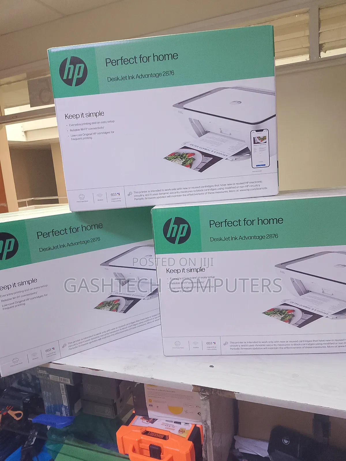 Hp 2876 A4 Color Inkjet All-in- One Printer