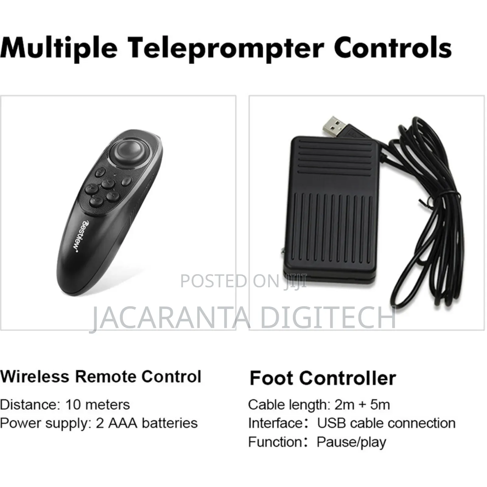 Desview T15 Teleprompter Set With 15′′ Monitor