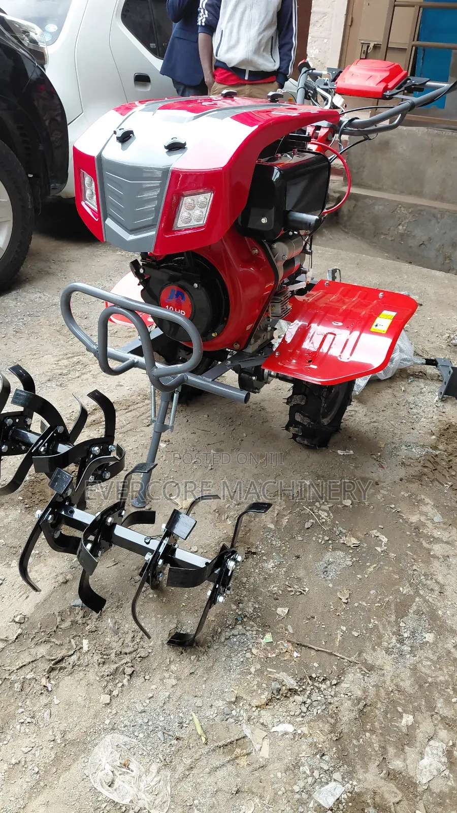 Agricultural Power Tiller 10hp With Tilling Accessory Keystart Option
