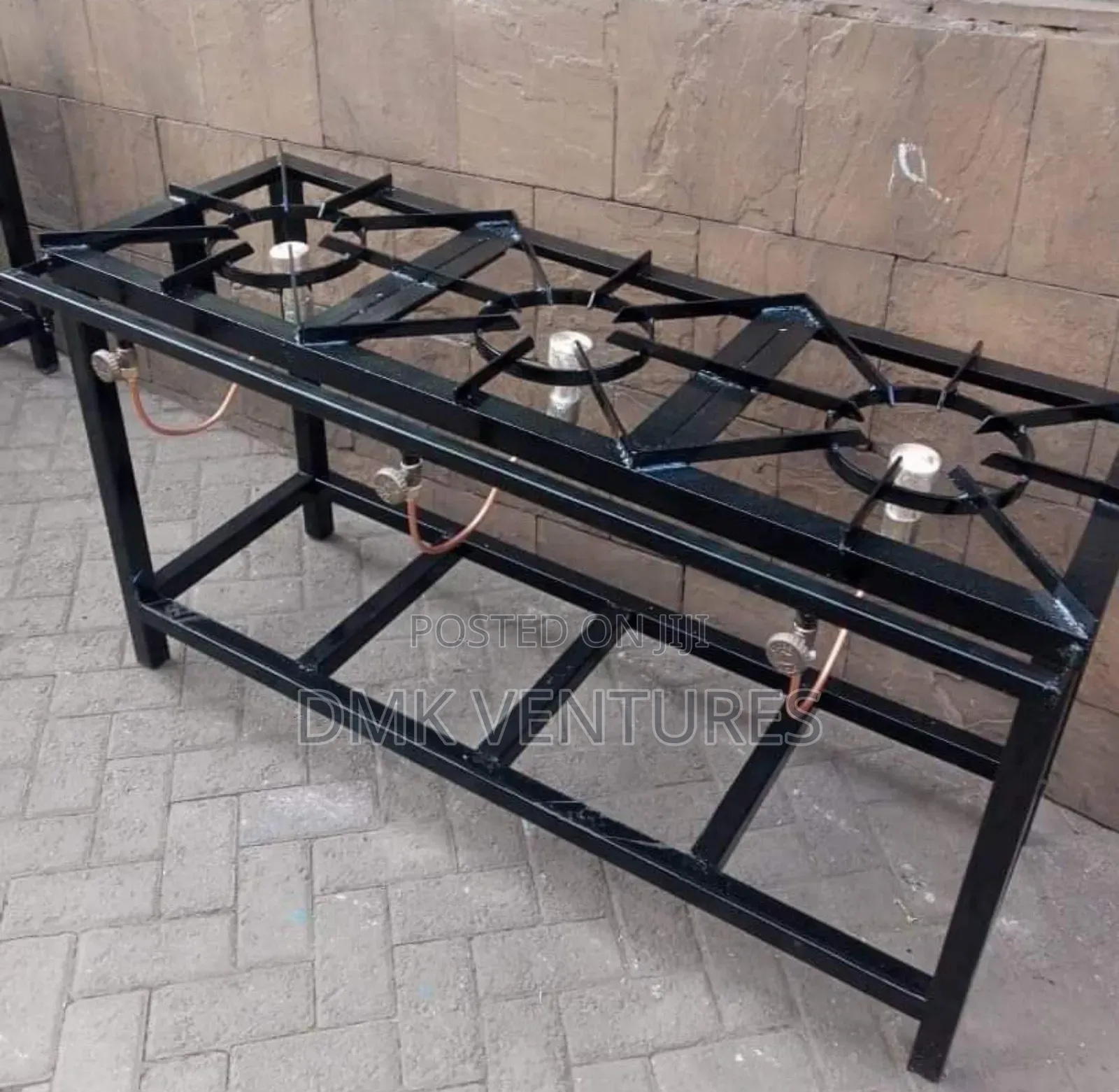 Extravagant Three Burner Gas Cooker,Mild Steel