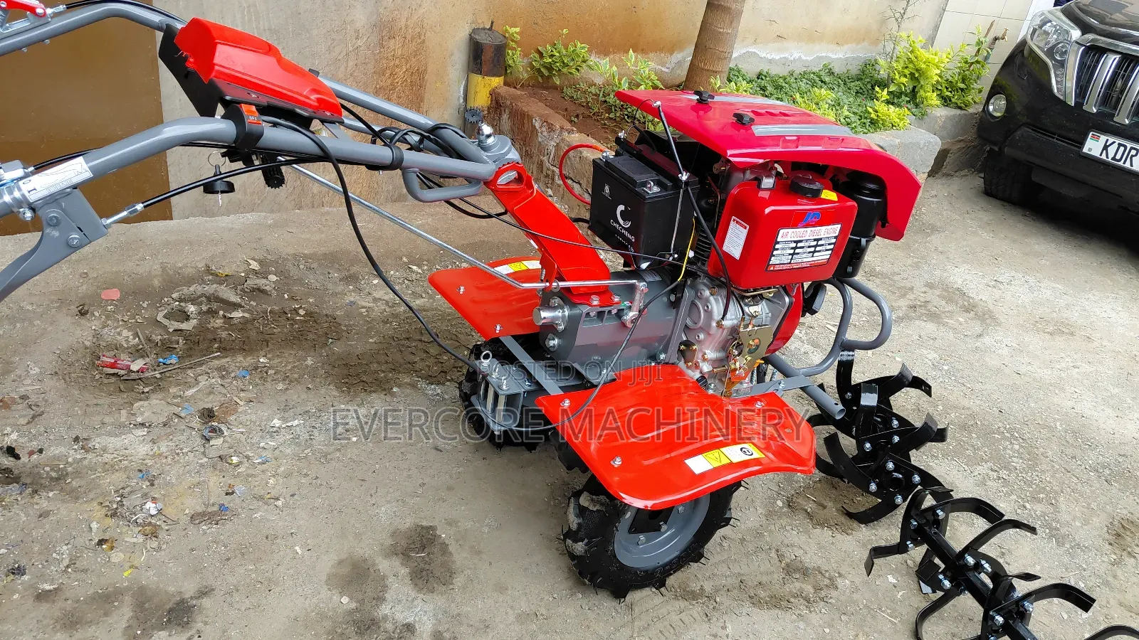 Heavy Duty 10hp Power Tiller Aircooled Engine.