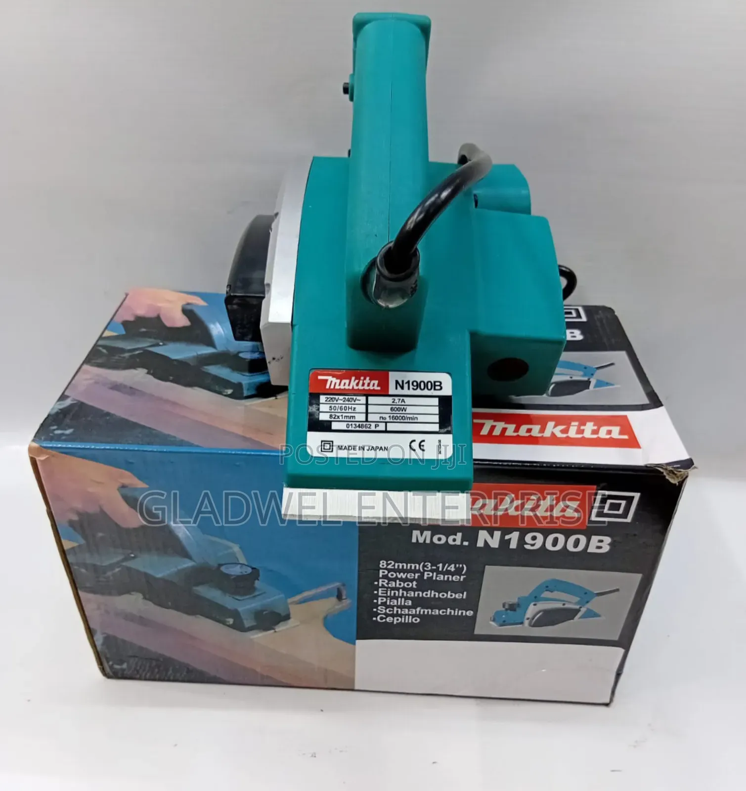 Approved Makita Electric Planer 600watts