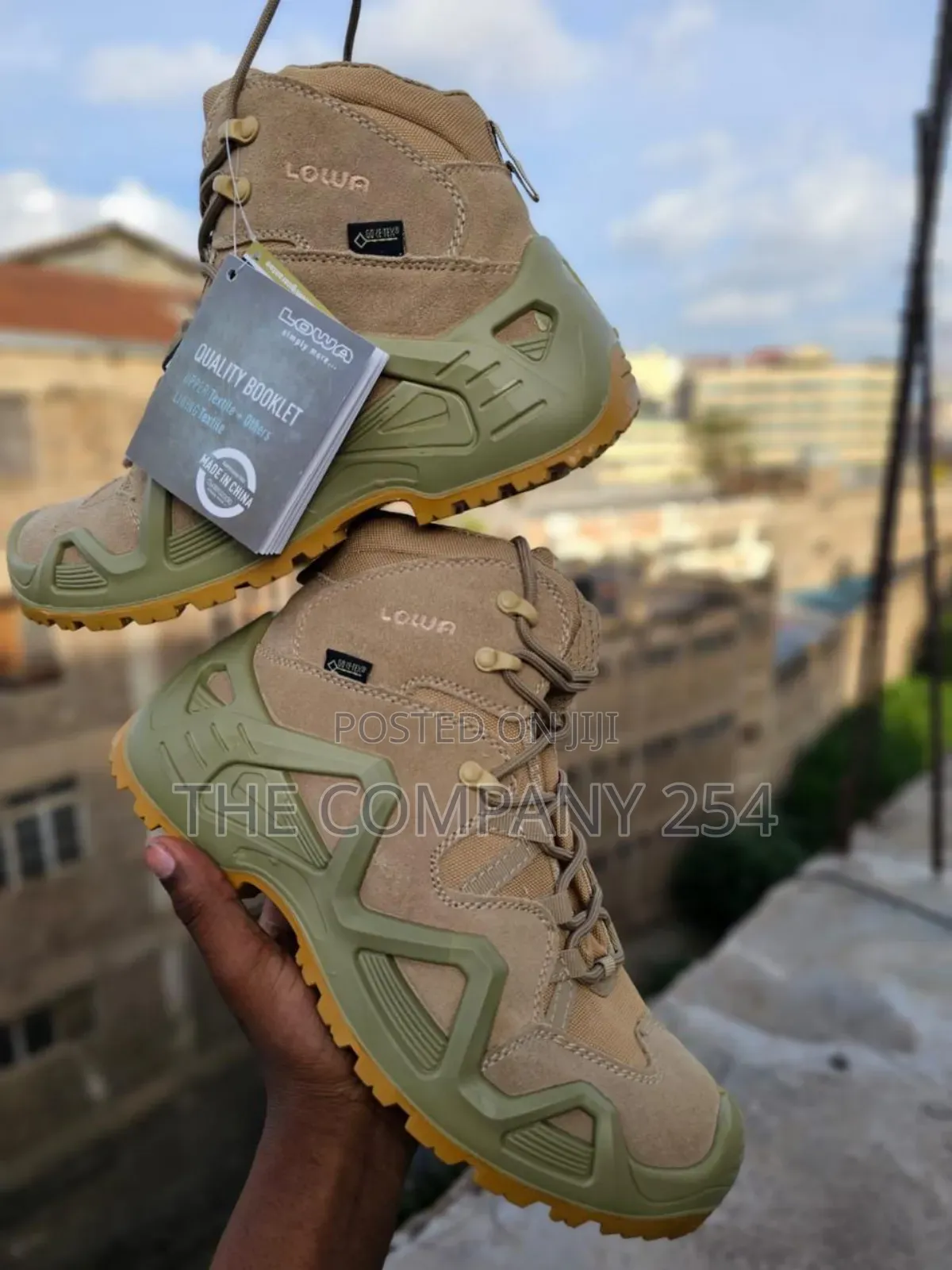 Quality Leather Outdoor, Hiking Low and High Lower Camouflage Boots