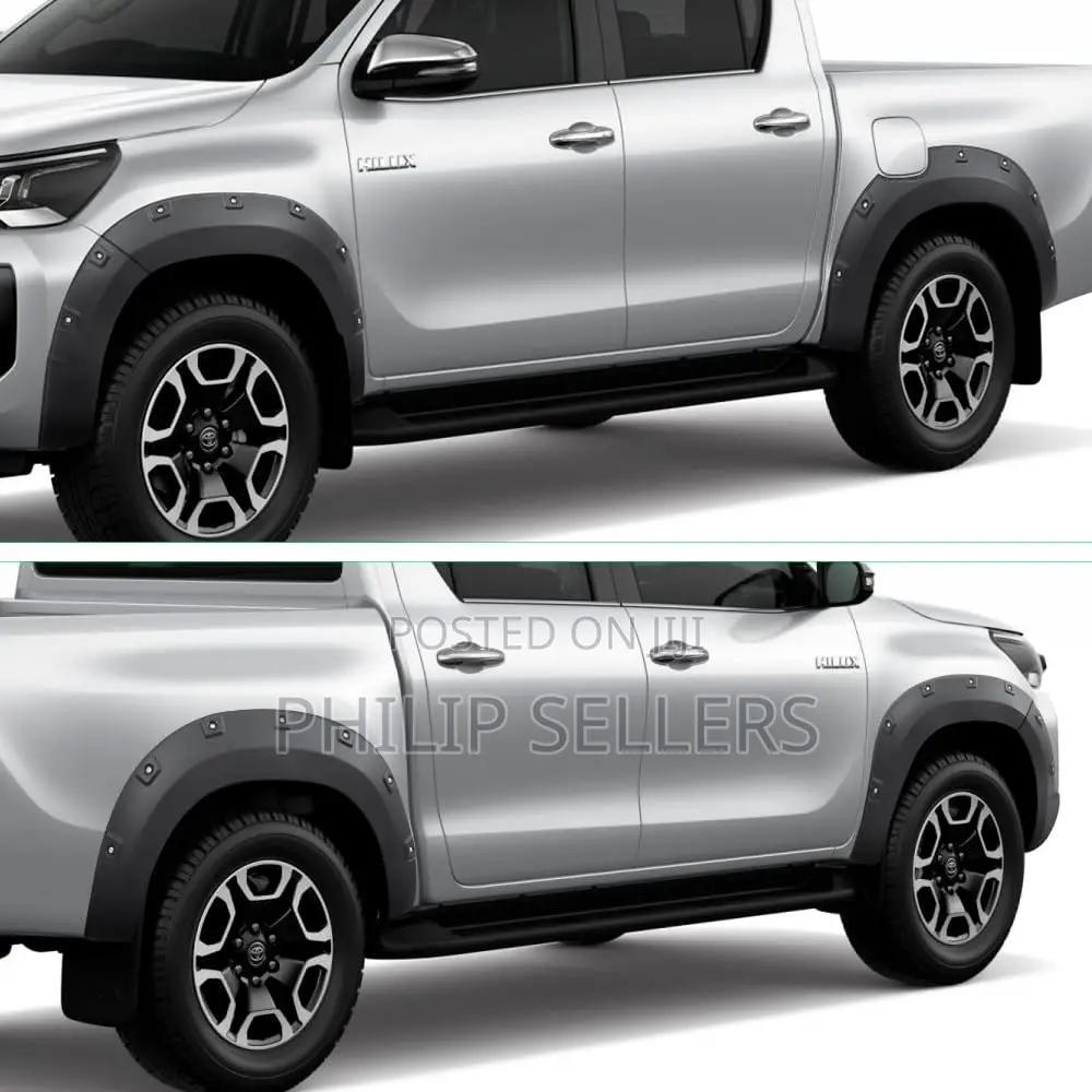 Toyota Hilux Accessories, 2020-2025 Double Cab Fender Flares,