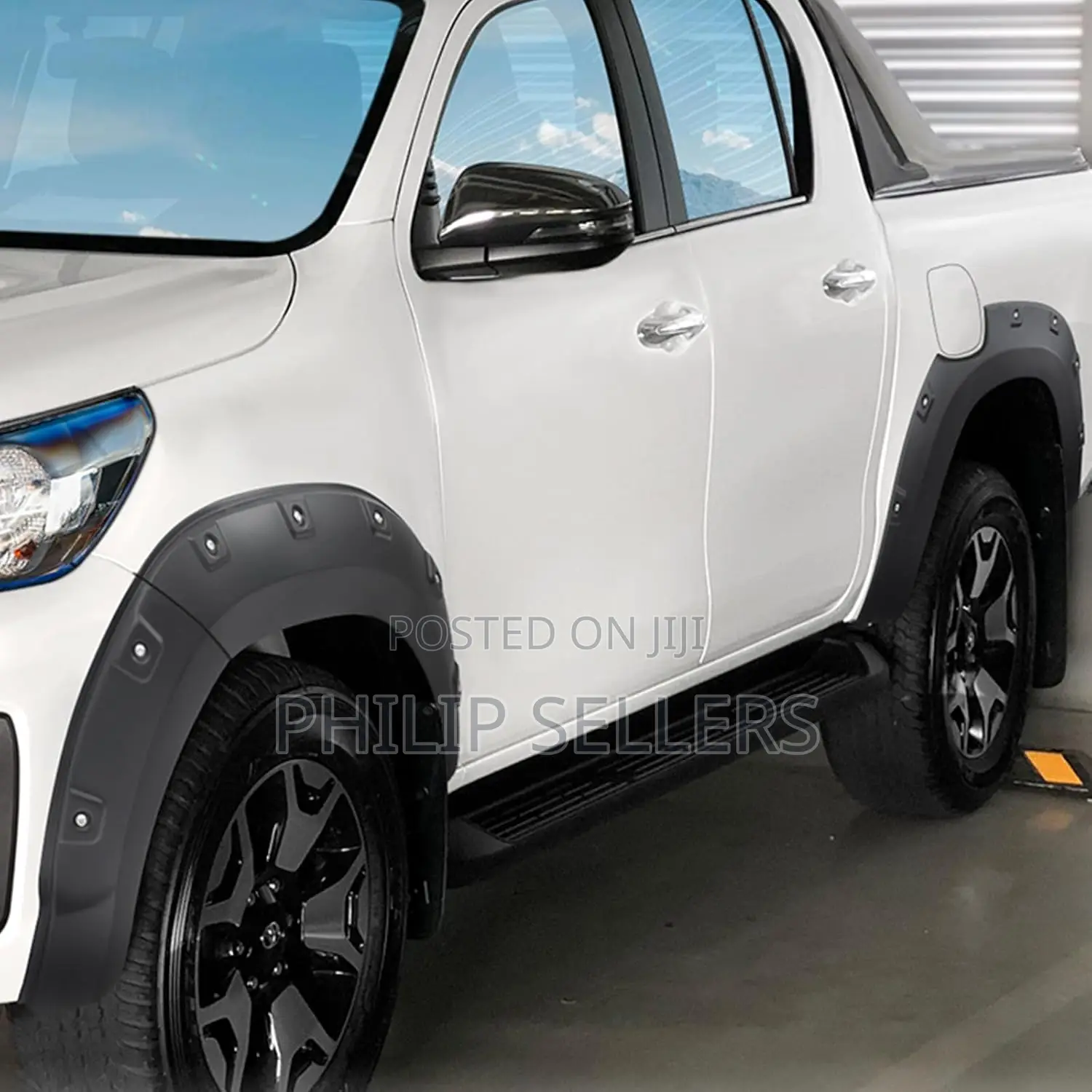 Toyota Hilux Accessories, 2020-2025 Double Cab Fender Flares,