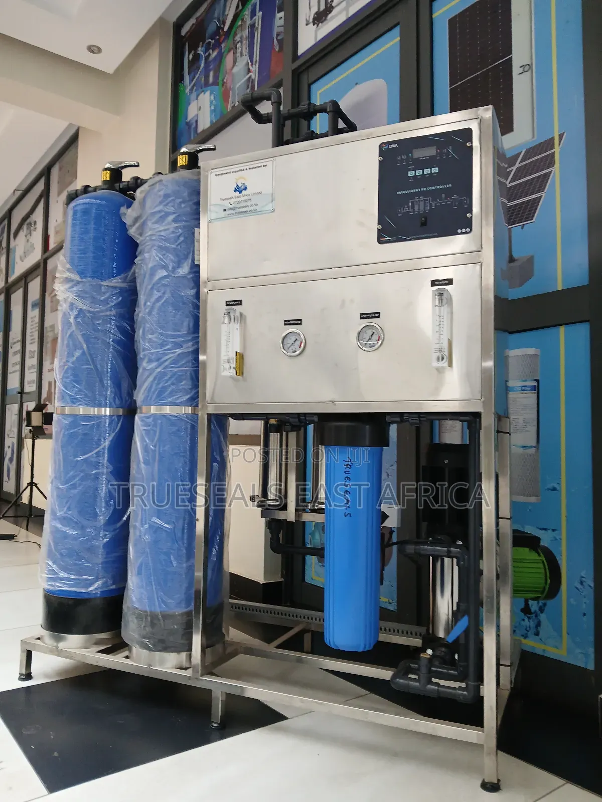 500 LPH Reverse Osmosis Water Purification System