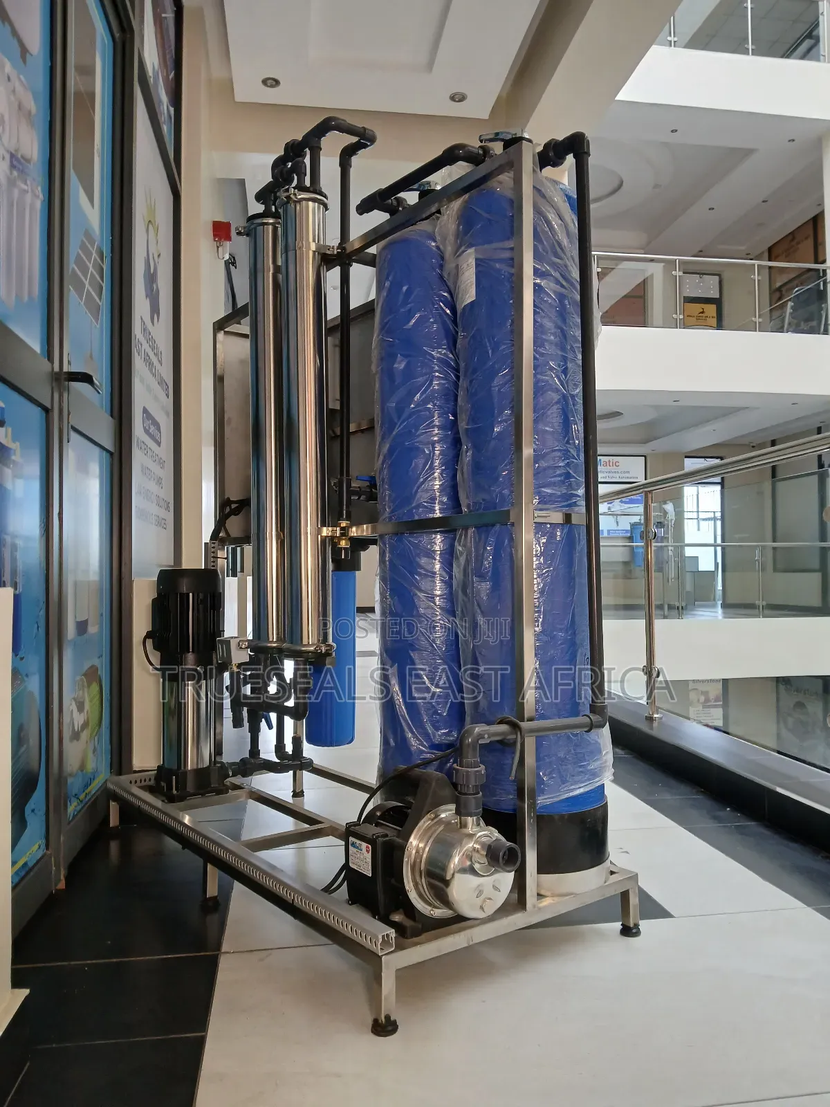 500 LPH Reverse Osmosis Water Purification System