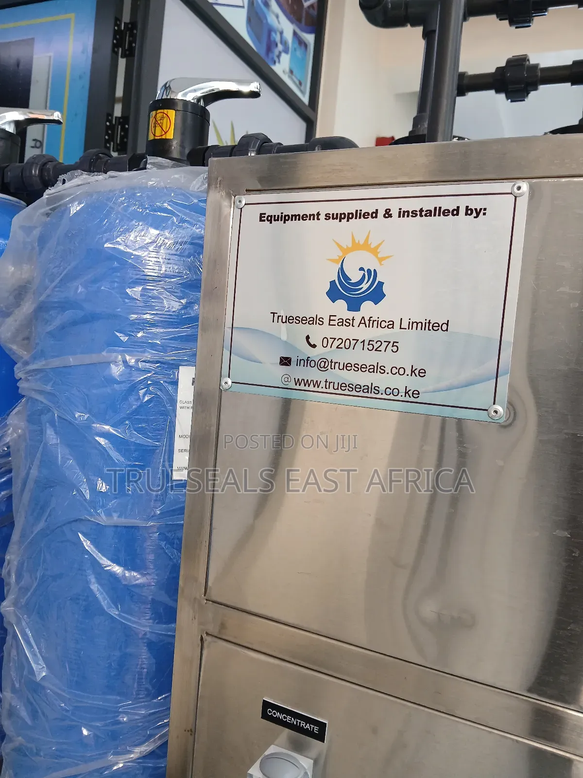 500 LPH Reverse Osmosis Water Purification System
