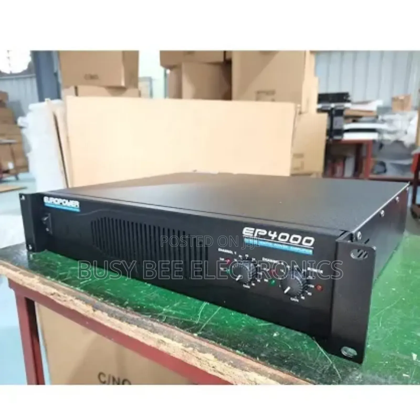 Ep 4,000-Watt Stereo Power Amplifier