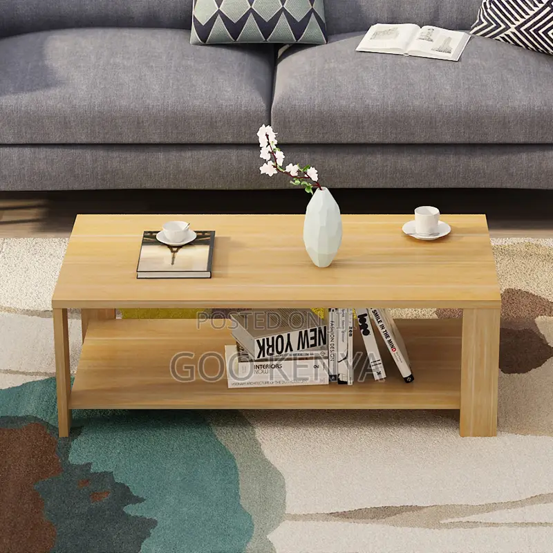 Home Table; Premium Mahogany Coffee Table for Home Living Room