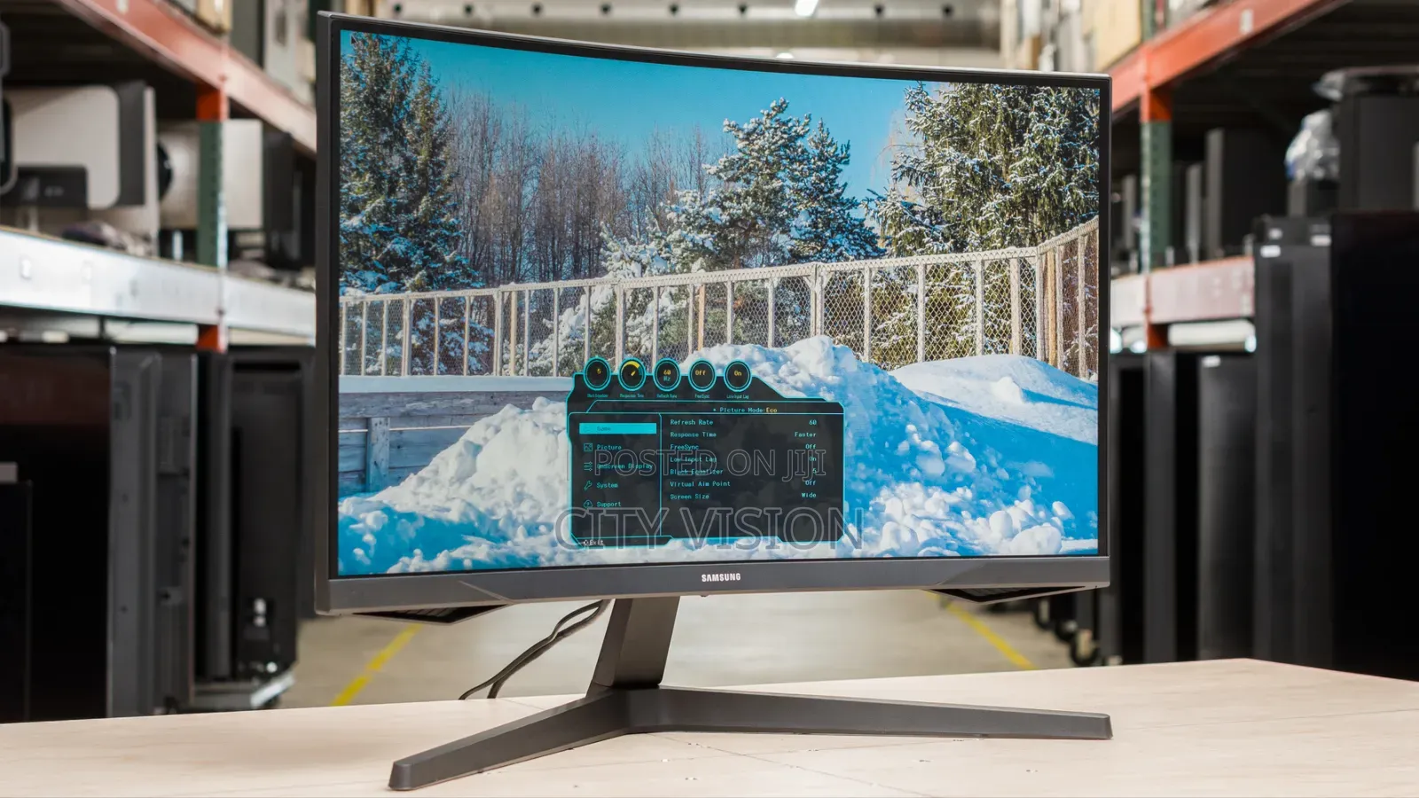 Samsung G55c 27" QHD Curved Gaming Monitor