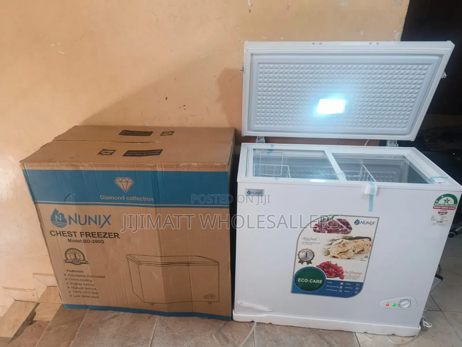 Nunix 200 Litres Deep Chest Freezer