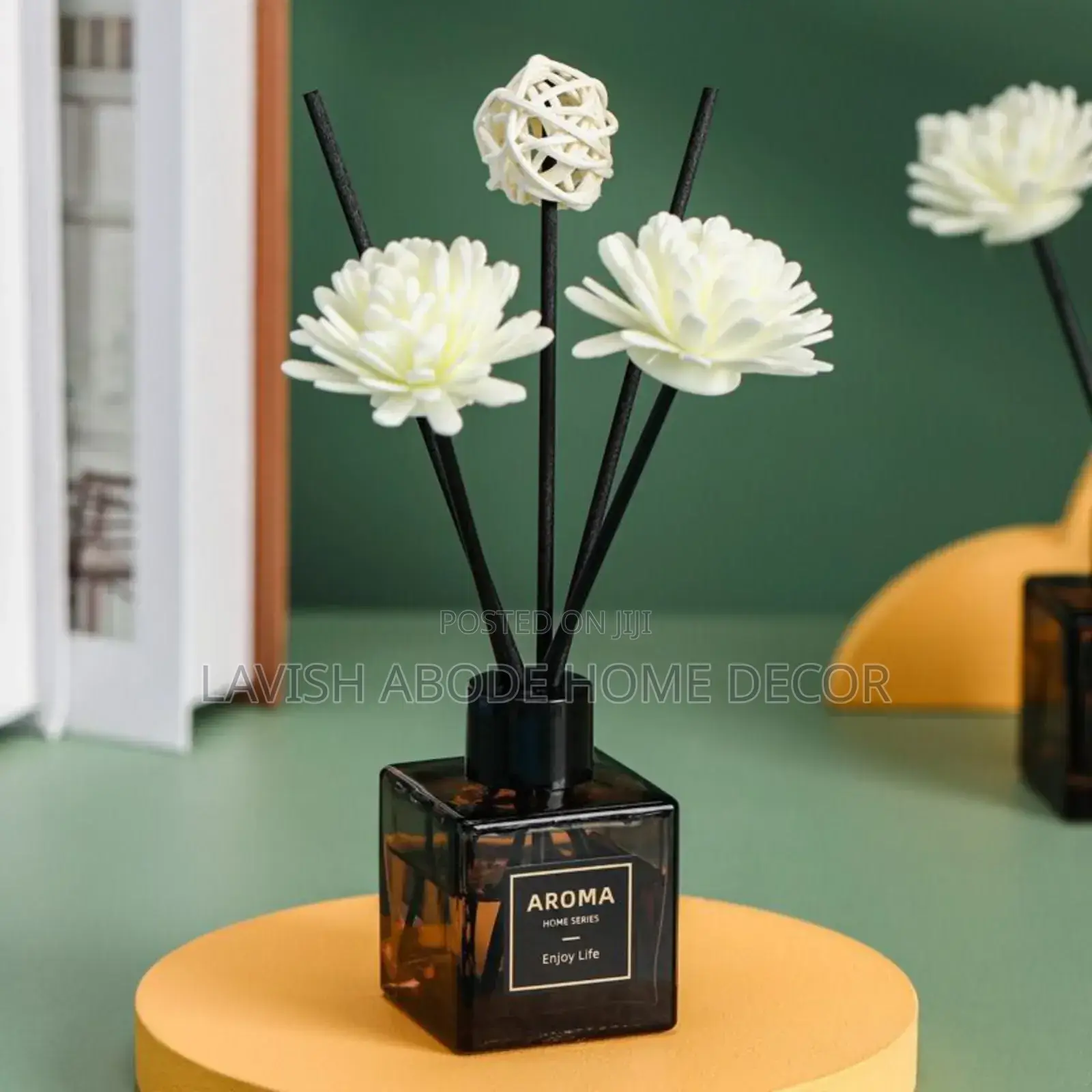 Aromatherapy Reed Diffussers Black Bottle