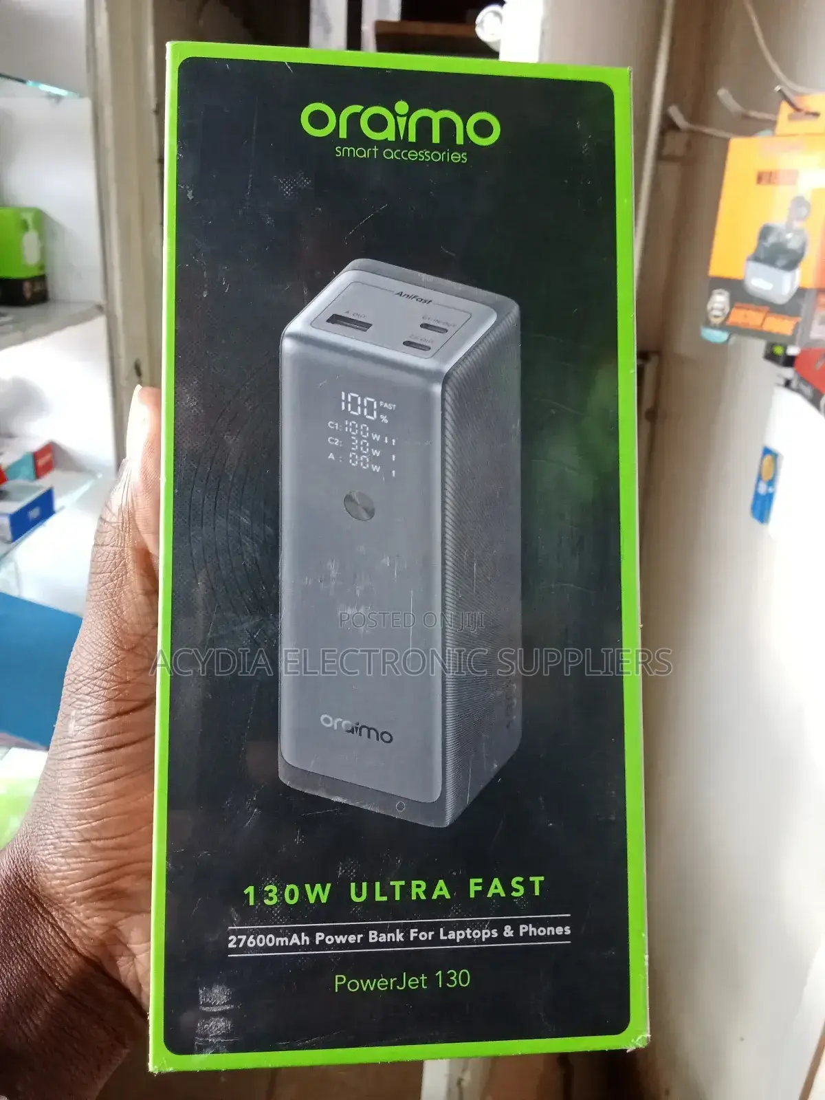 Oraimo 130 W Ultra Fast Power Jet 130 Power Banks