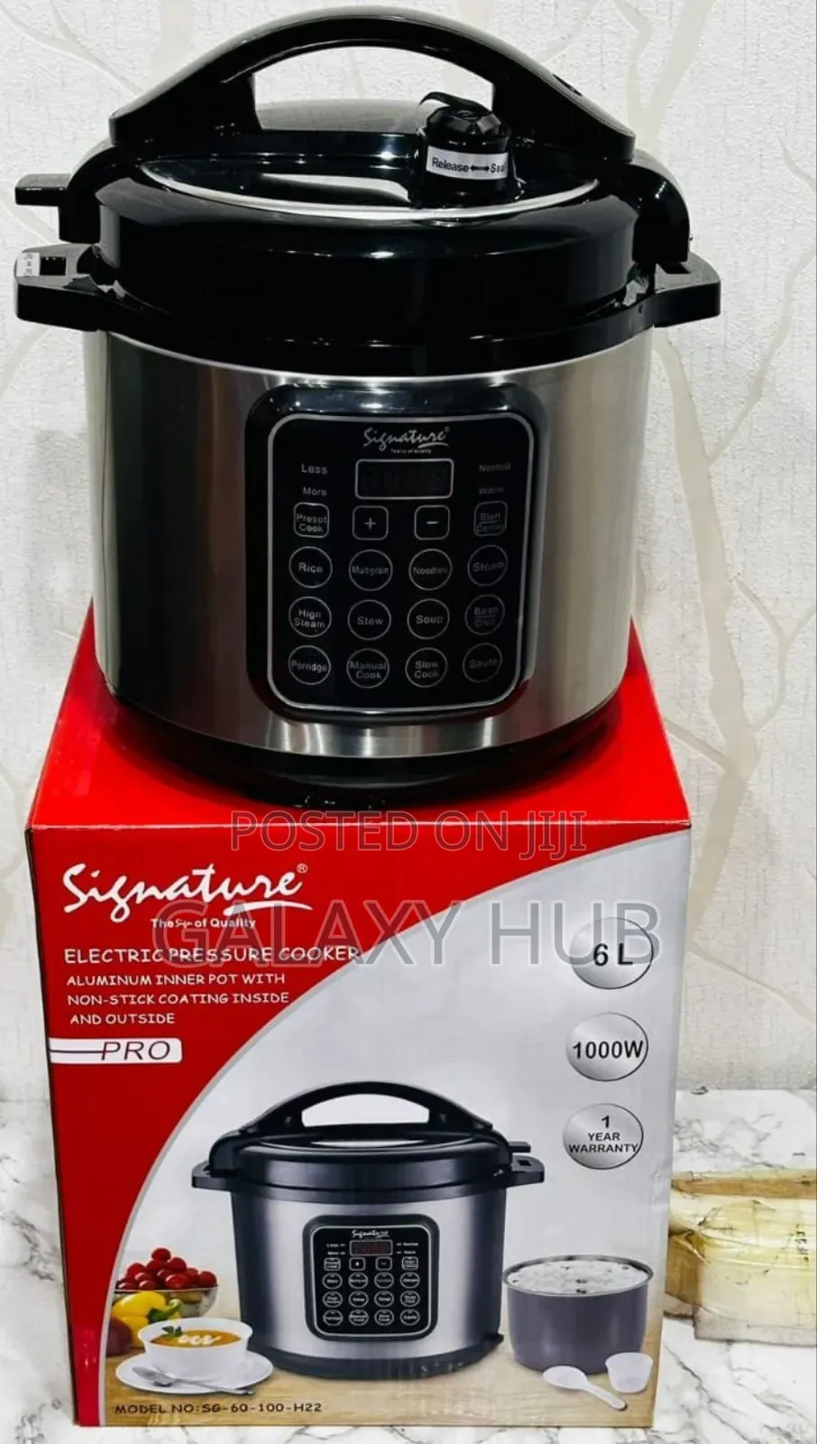 Signature 10 Litres Electric Pressure Cooker