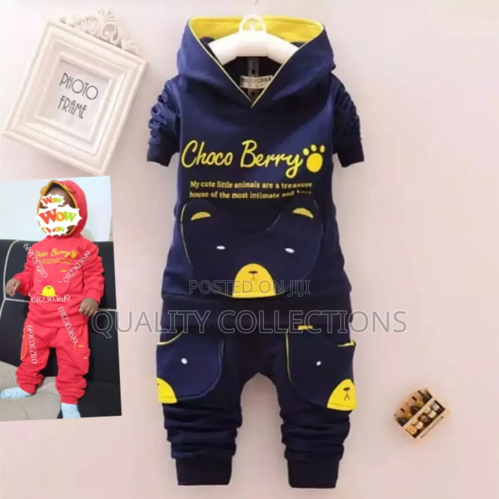 Kid 2pc Tracksuit Hoodie Sweatpant