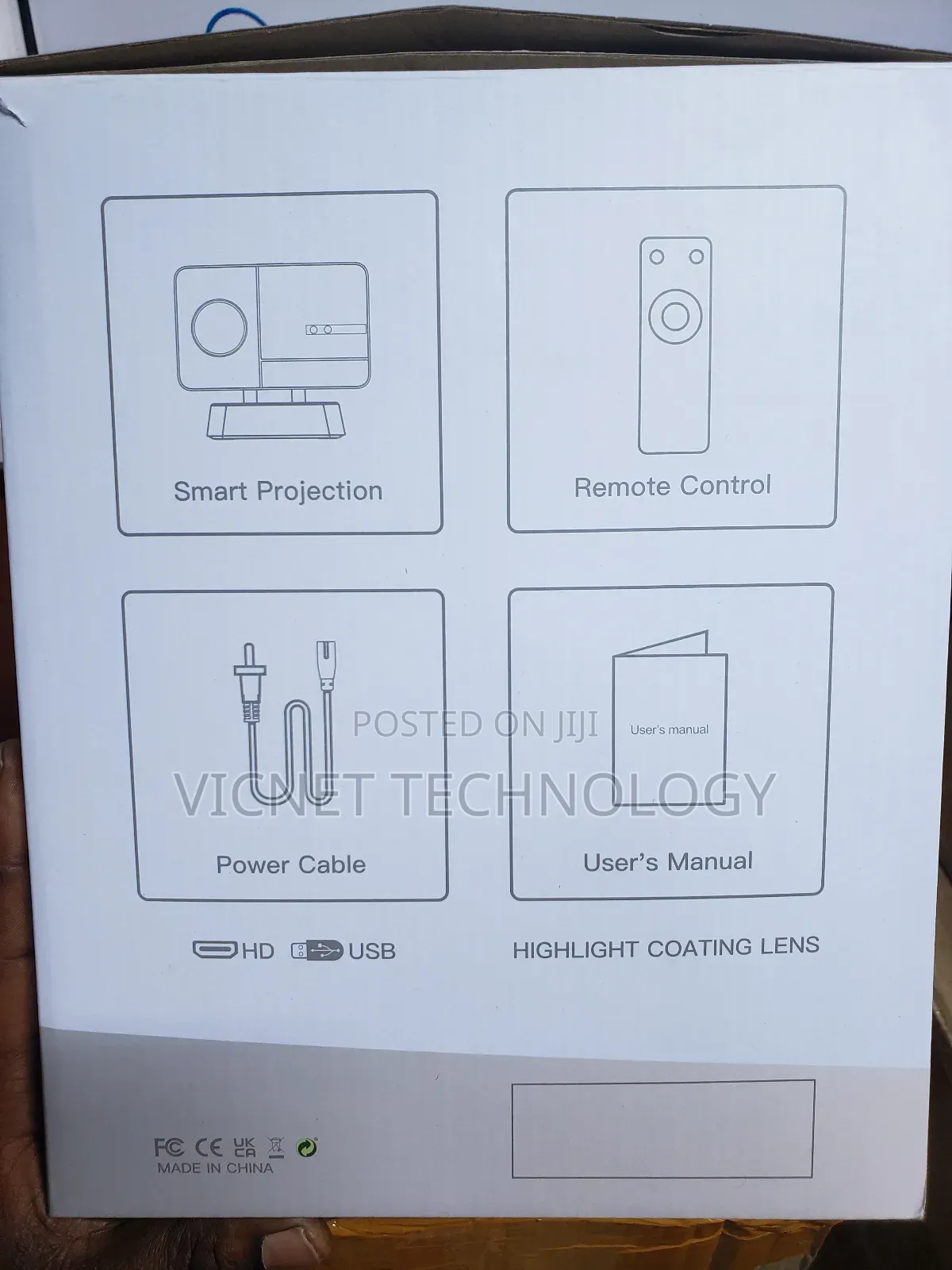 Home Theater Smart Projector Android 13