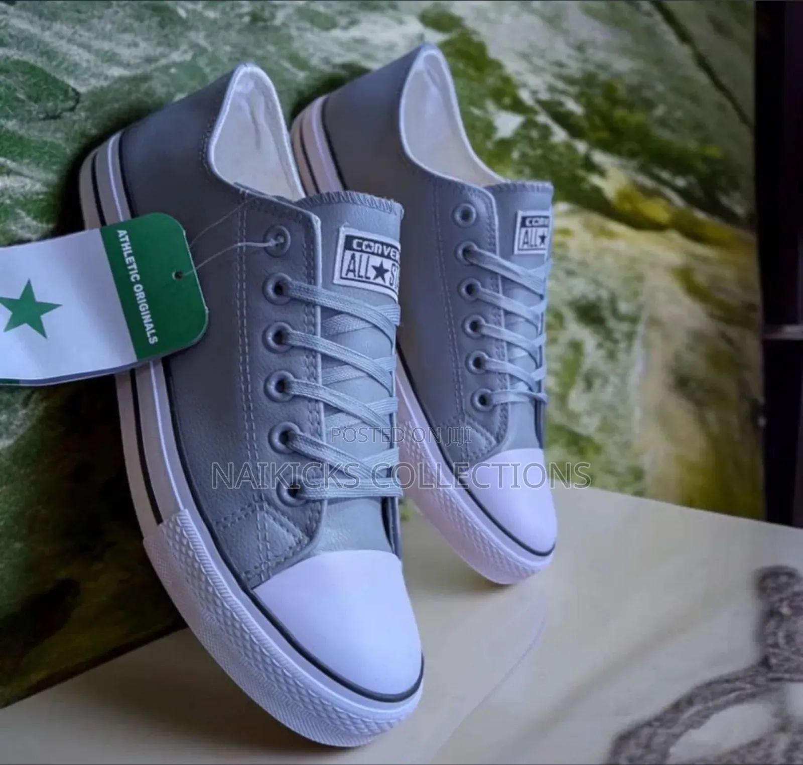 Leather Converse