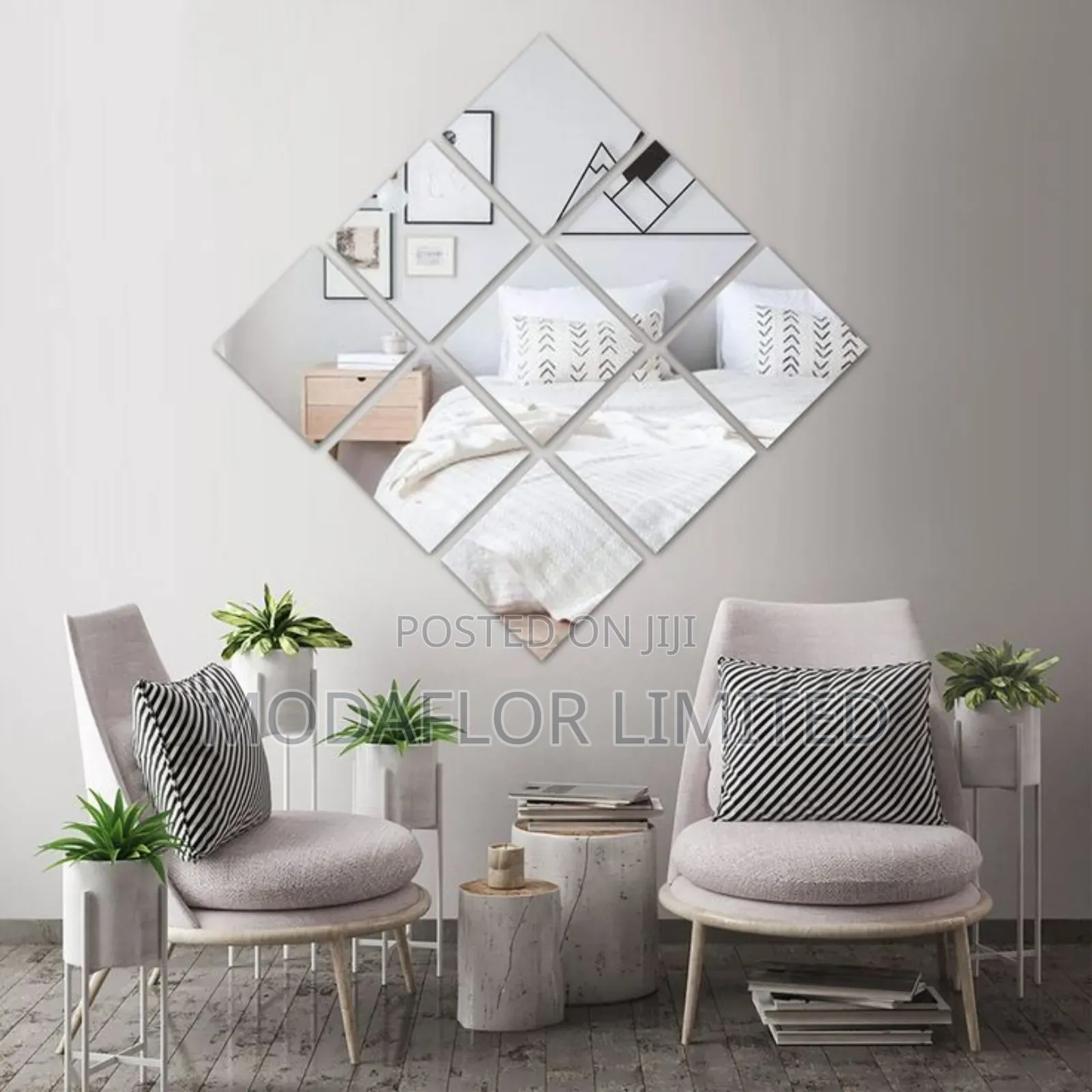 Diamond Acrylic Mirror – Decorative Home Design