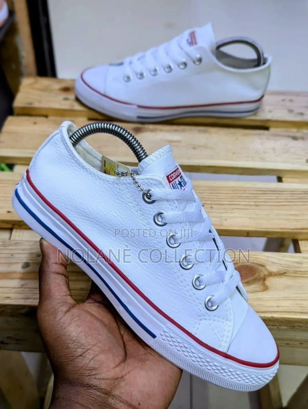 Leather Converse