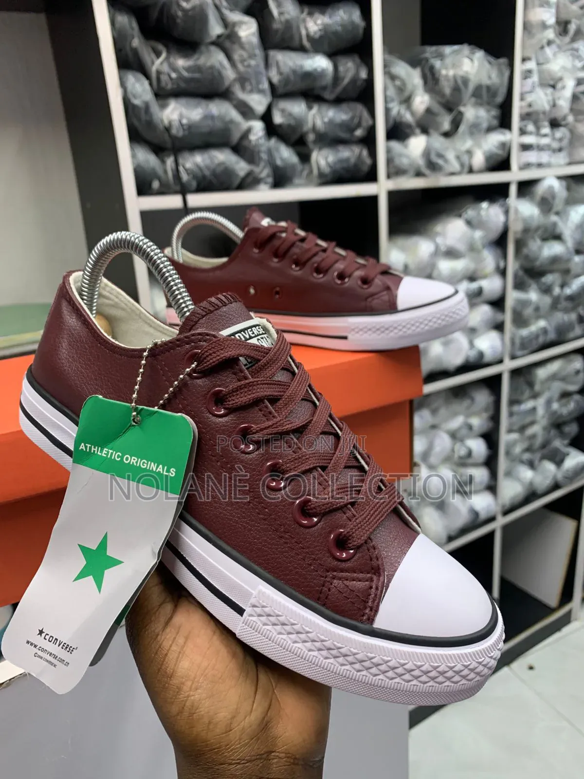 Multicolor Leather Converse