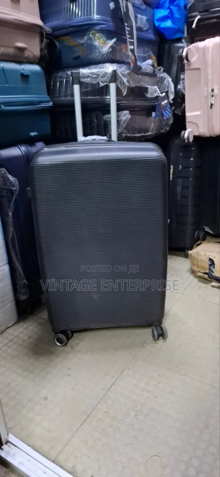 Large Rubber Suitcase
