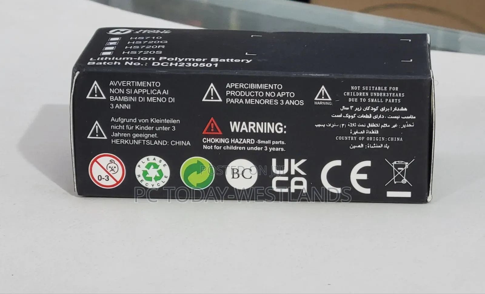 Holy Stone Intelligent Modular Battery for Hs720g and Hs720r Drone