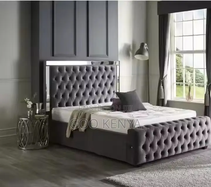 Home Bed; Heavy-Duty Wooden Super King Bed