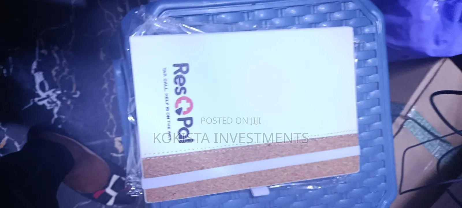 Branded A5 White Notebook