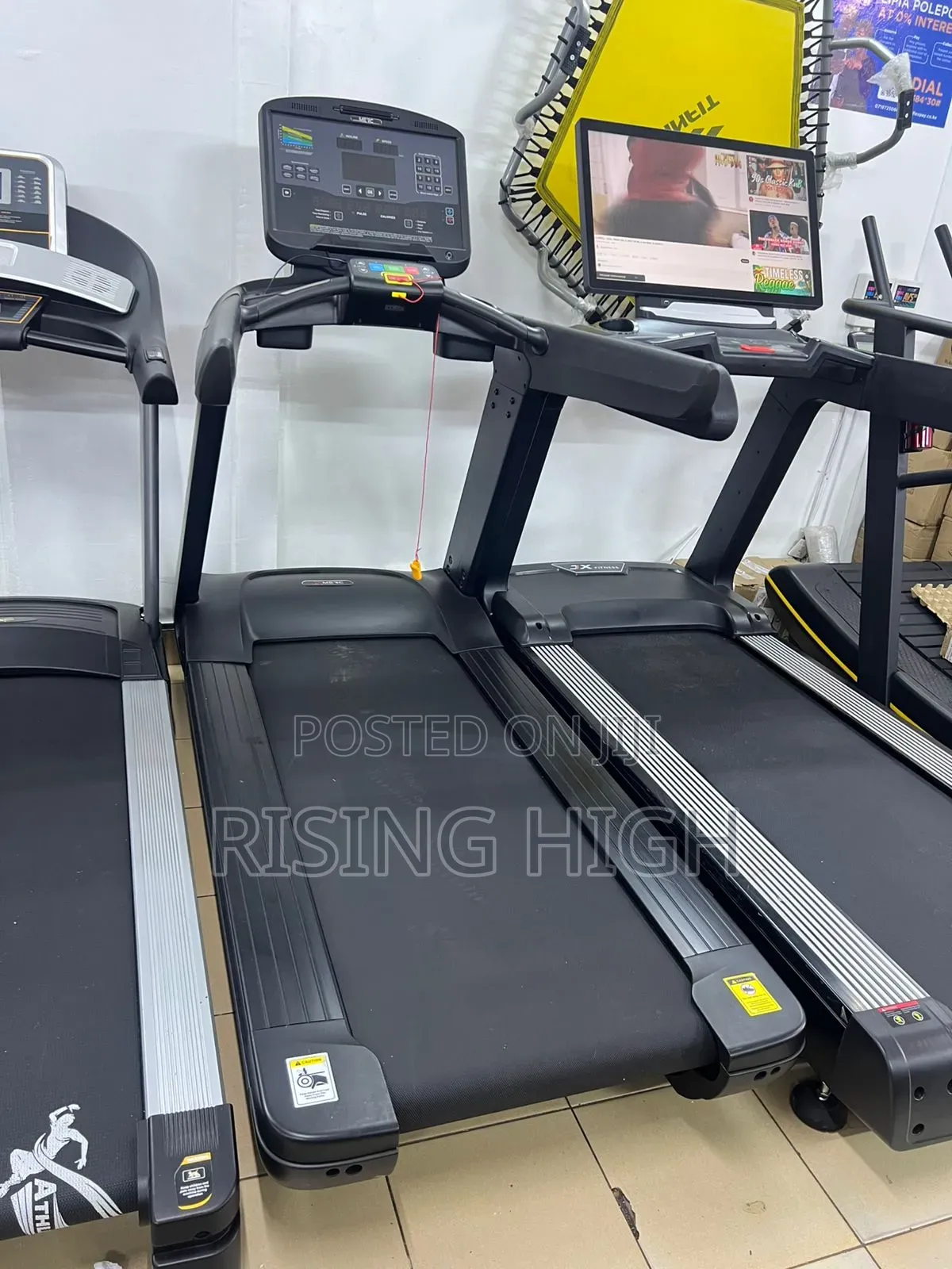Heavy Duty Merc V9 Commercial Treadmill | Gym Fitness Equipment