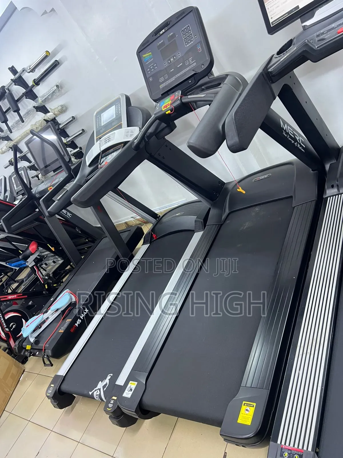 Gym-Grade Merc V9 Treadmill | Powerful 7hp Continuous Motor