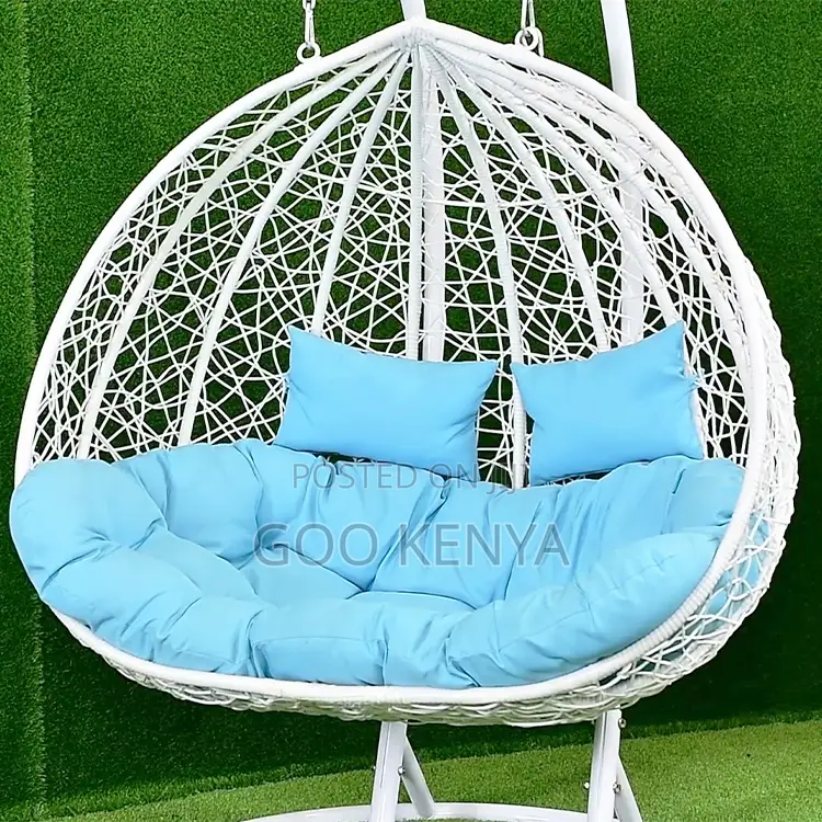 Garden Chair; Garden Hammock Swing With Cushion and Stand