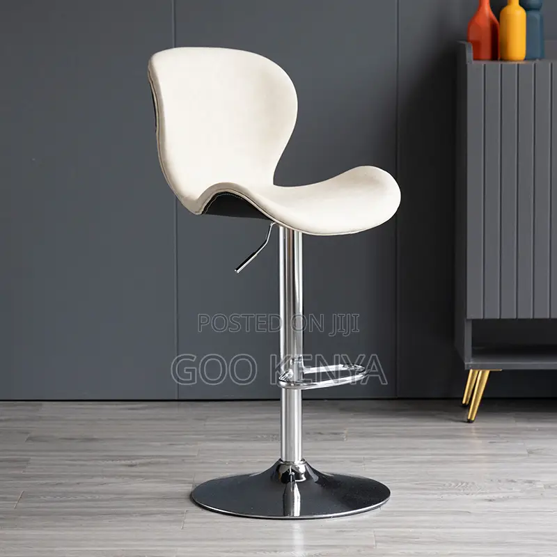 Home Bar Stool; Sturdy Restaurant Bar Stool With Footrest