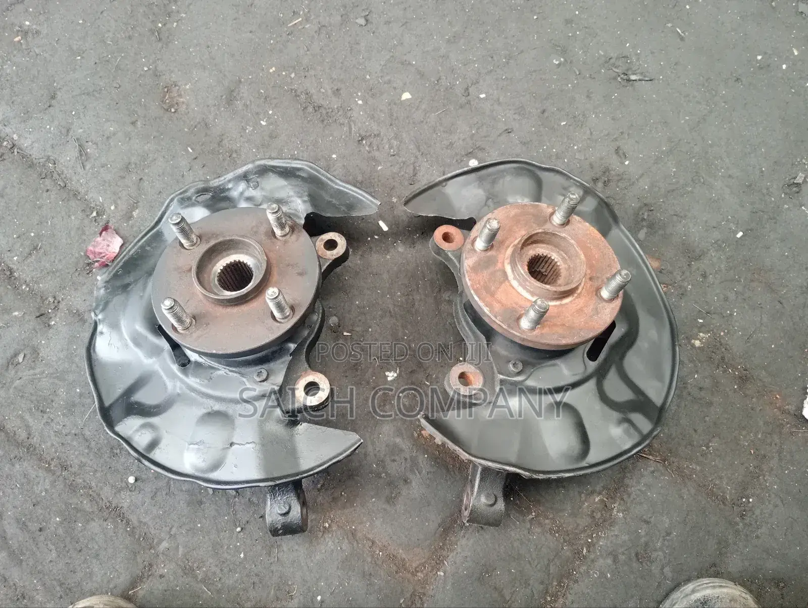 Toyota Nze/Fielder Front Wheel Hubs