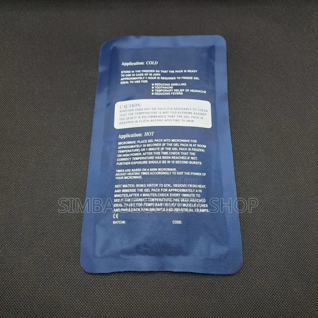 Microwaveable Reusable Hot Cold Gel Pack Pain Relief Muscle Cramps