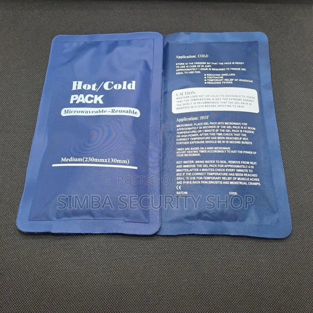 Microwaveable Reusable Hot Cold Gel Pack Pain Relief Muscle Cramps