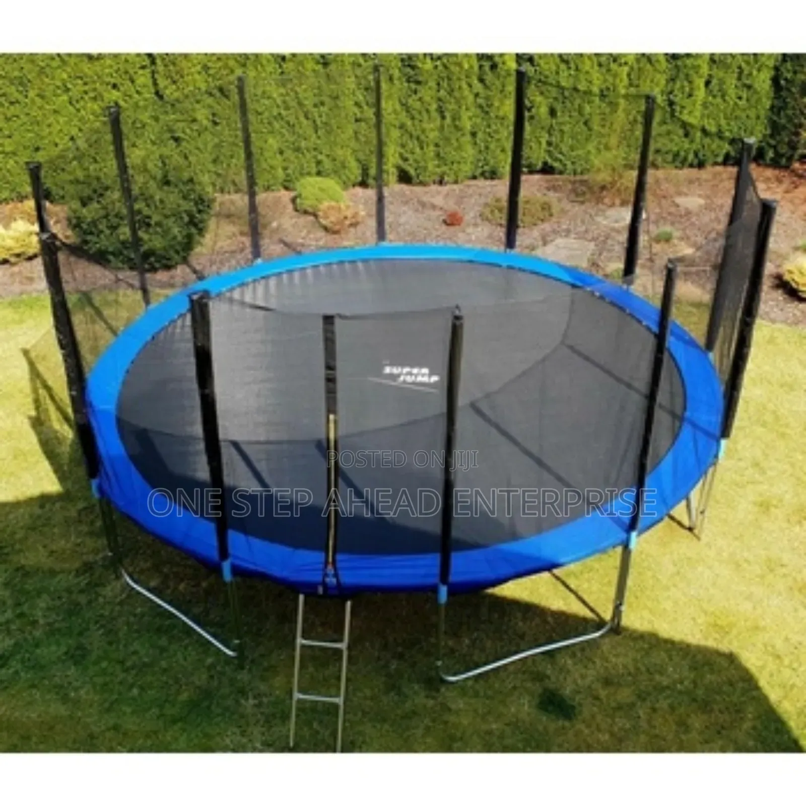 Durable Stainless Steel With Protective Net Trampoline 12fts Robust