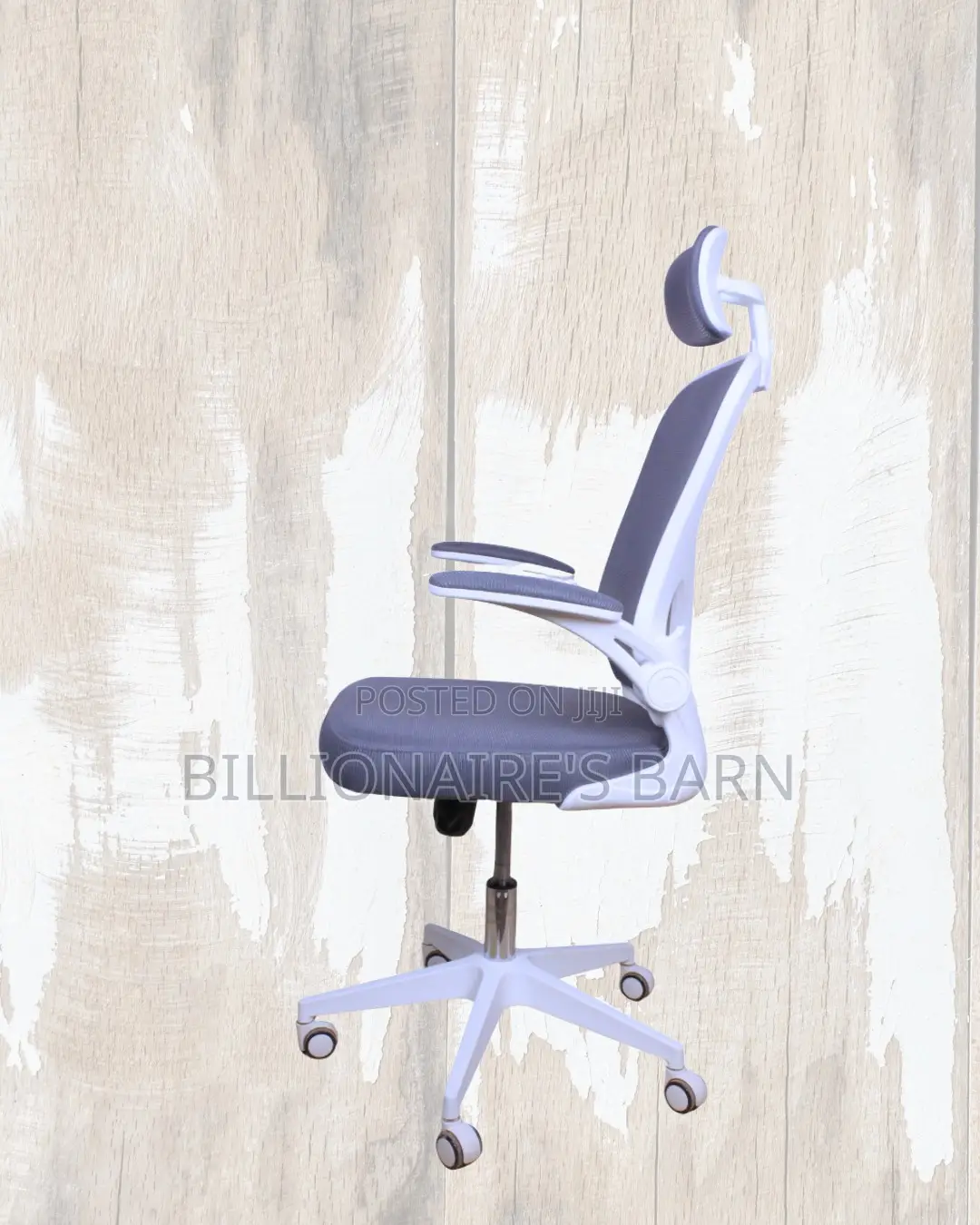 Best-Seller White Ergonomic Office Chair — Fits Compact Office Spaces