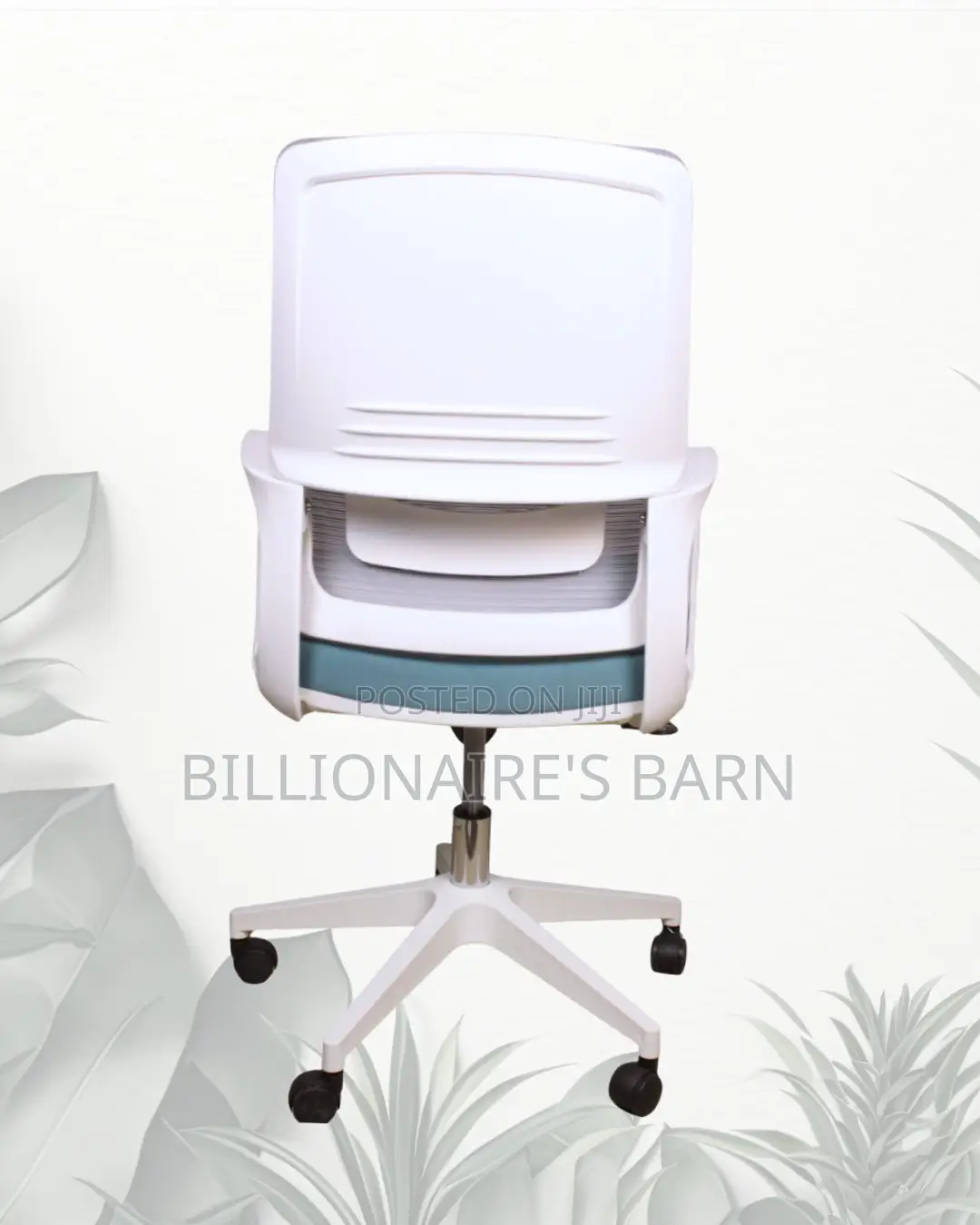 White Ergonomic Mesh Office Chair (Breathable) — Only a Few Left