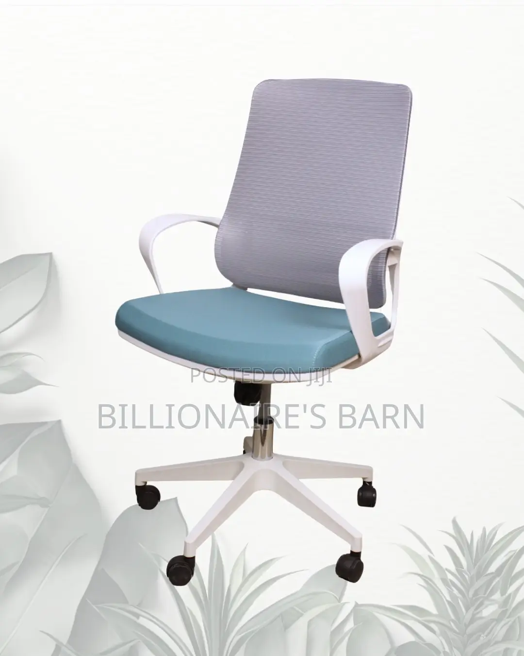 White Ergonomic Mesh Office Chair (Breathable) — Only a Few Left