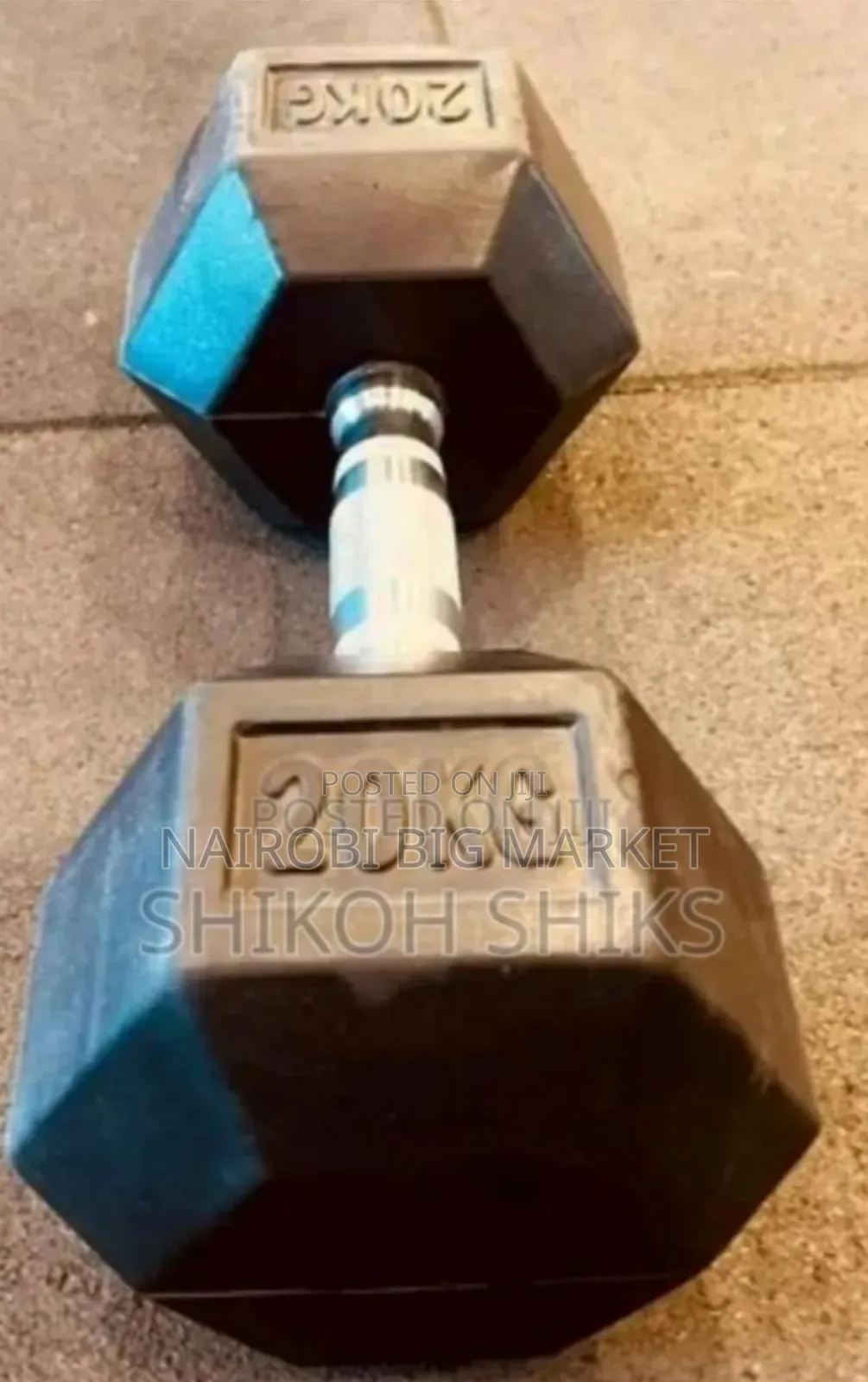20kg Hexagonal Dumbell