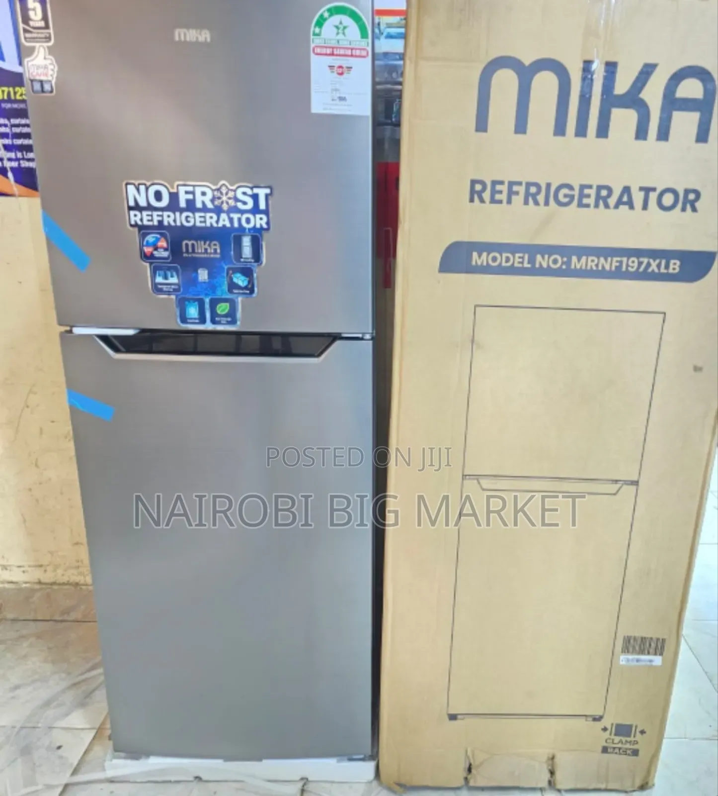 Mika 197litres Fridge
