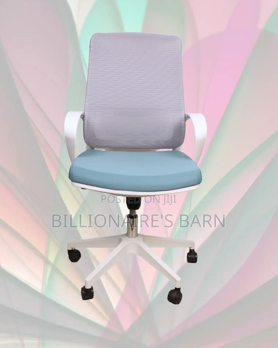 White Ergonomic Mesh Office Chair (Supportive) — Offer Valid This Week