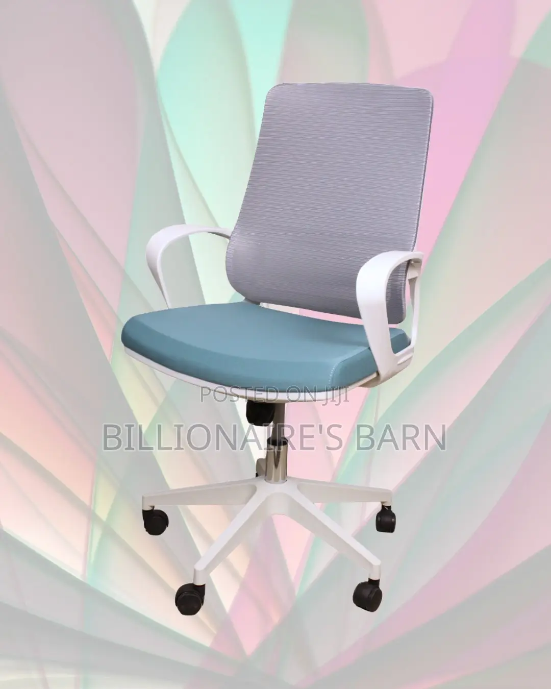 White Ergonomic Mesh Office Chair (Supportive) — Offer Valid This Week