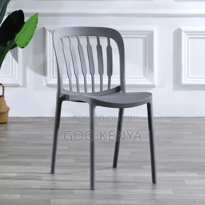 Garden Chair; Armless Plastic Chair for Banquet Use