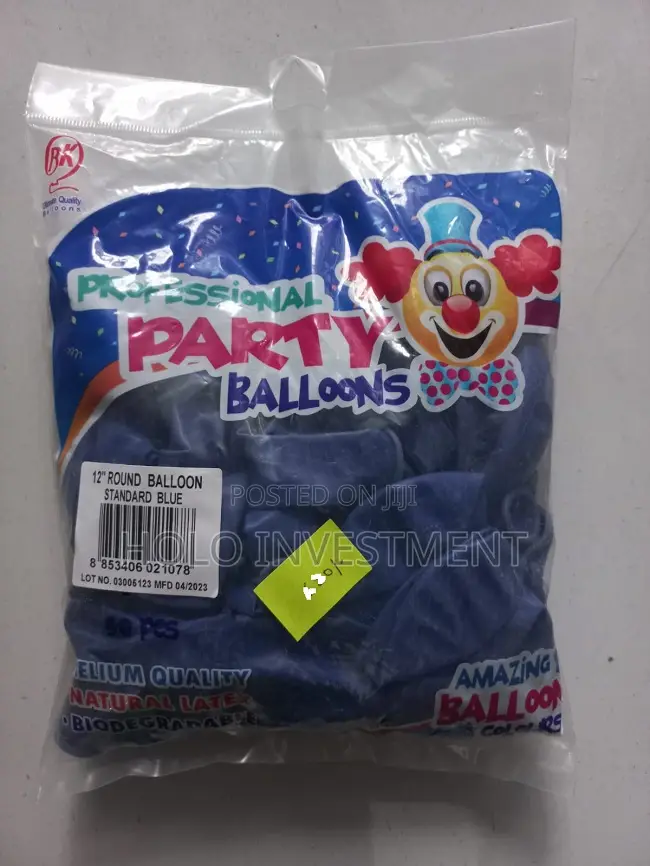 Party Balloons Different Colours